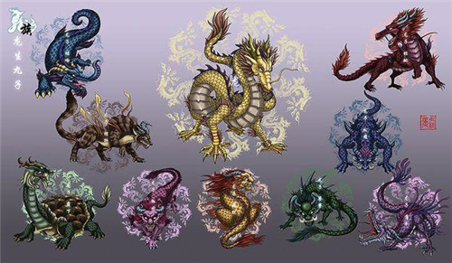 龙生九子，为什么没有一条是真龙？龙的妻子到底是什么生物？