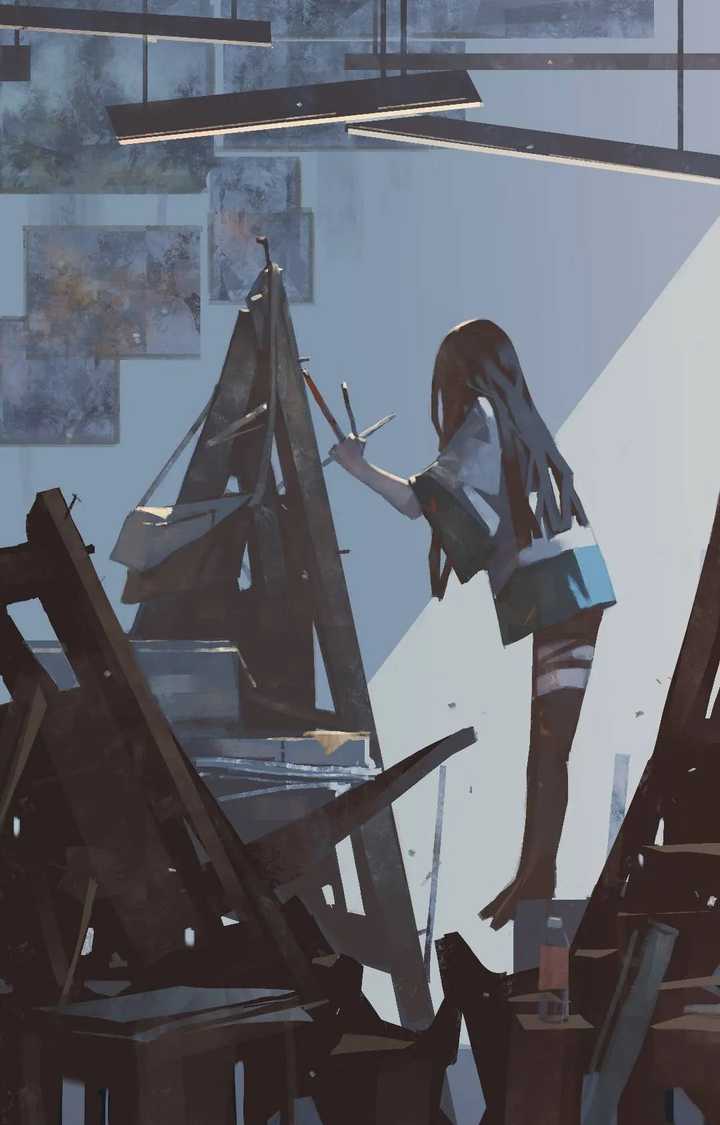 初中生活绘画作品_初中生活的画_初中生活手绘