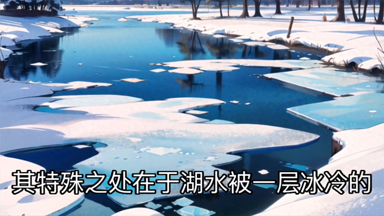 怪异的双层湖