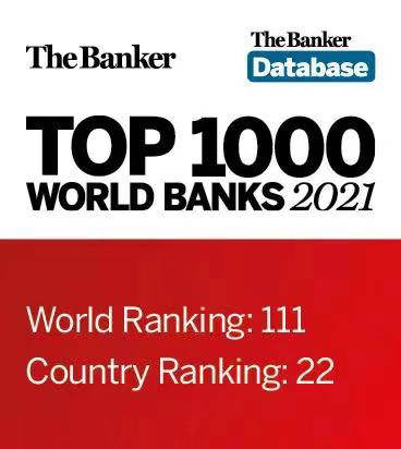 英国《银行家》公布全球银行1000强 渤海银行排位连续十年稳步攀升
