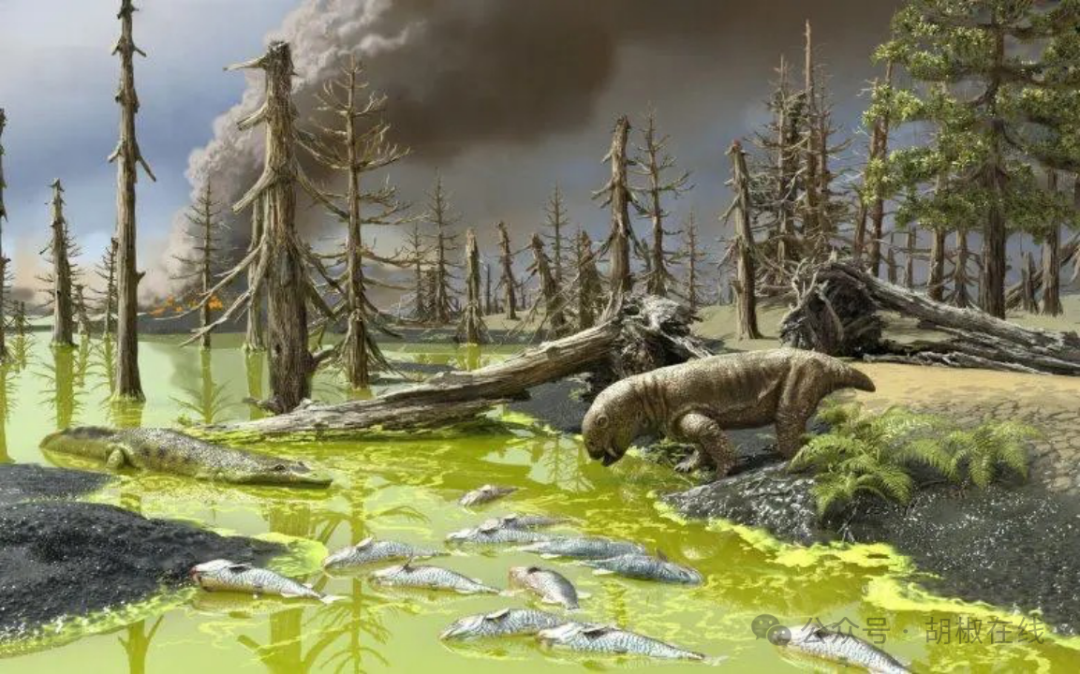 二叠纪末期生物大灭绝的原因_二叠纪末期生物大灭绝的原因_二叠纪末生物大灭绝造成()