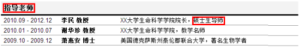 生物（技术类）岗位的简历怎么写？