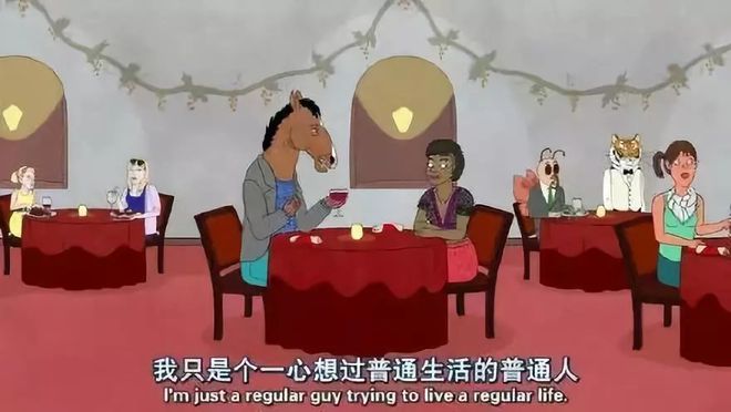 一个普通人的普通人生。