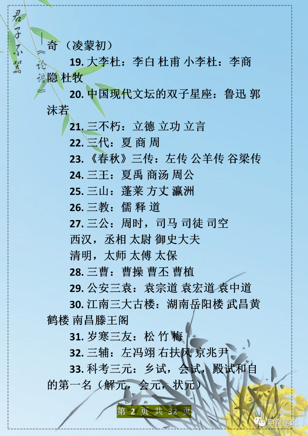 一些常见的文学常识_常见文学常识整理_最全的文学常识汇总