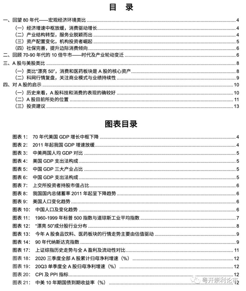 粤开策略深度：以史鉴今，70-90年代美股复盘启示