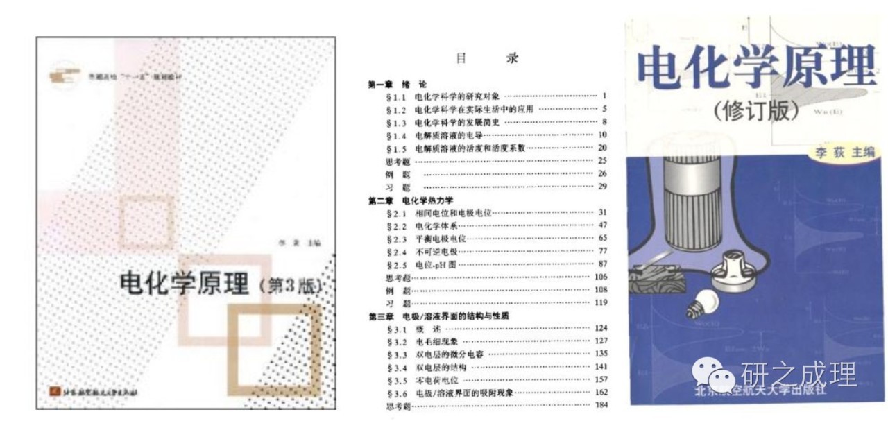 电化学基础知识分享（二）：经典书籍推荐